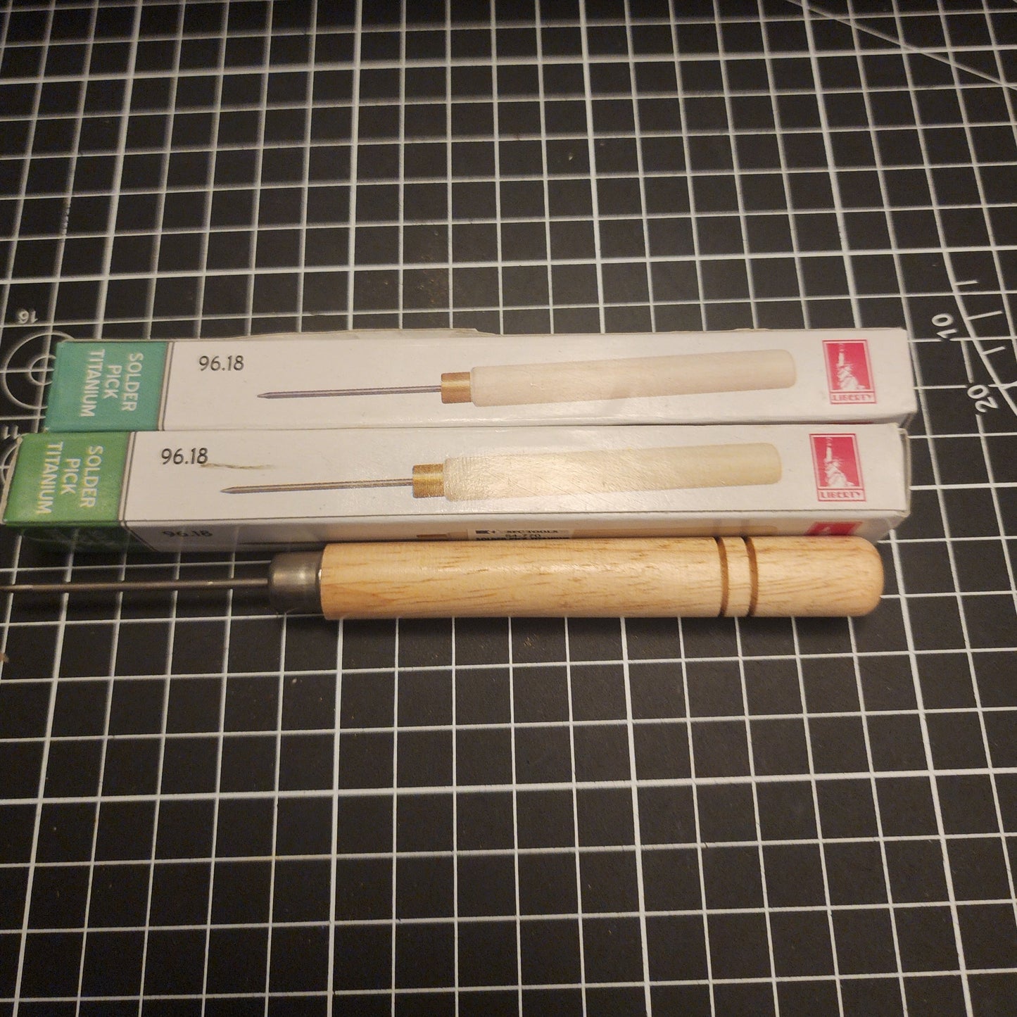 Wood Handle Scribe/Solder Pick