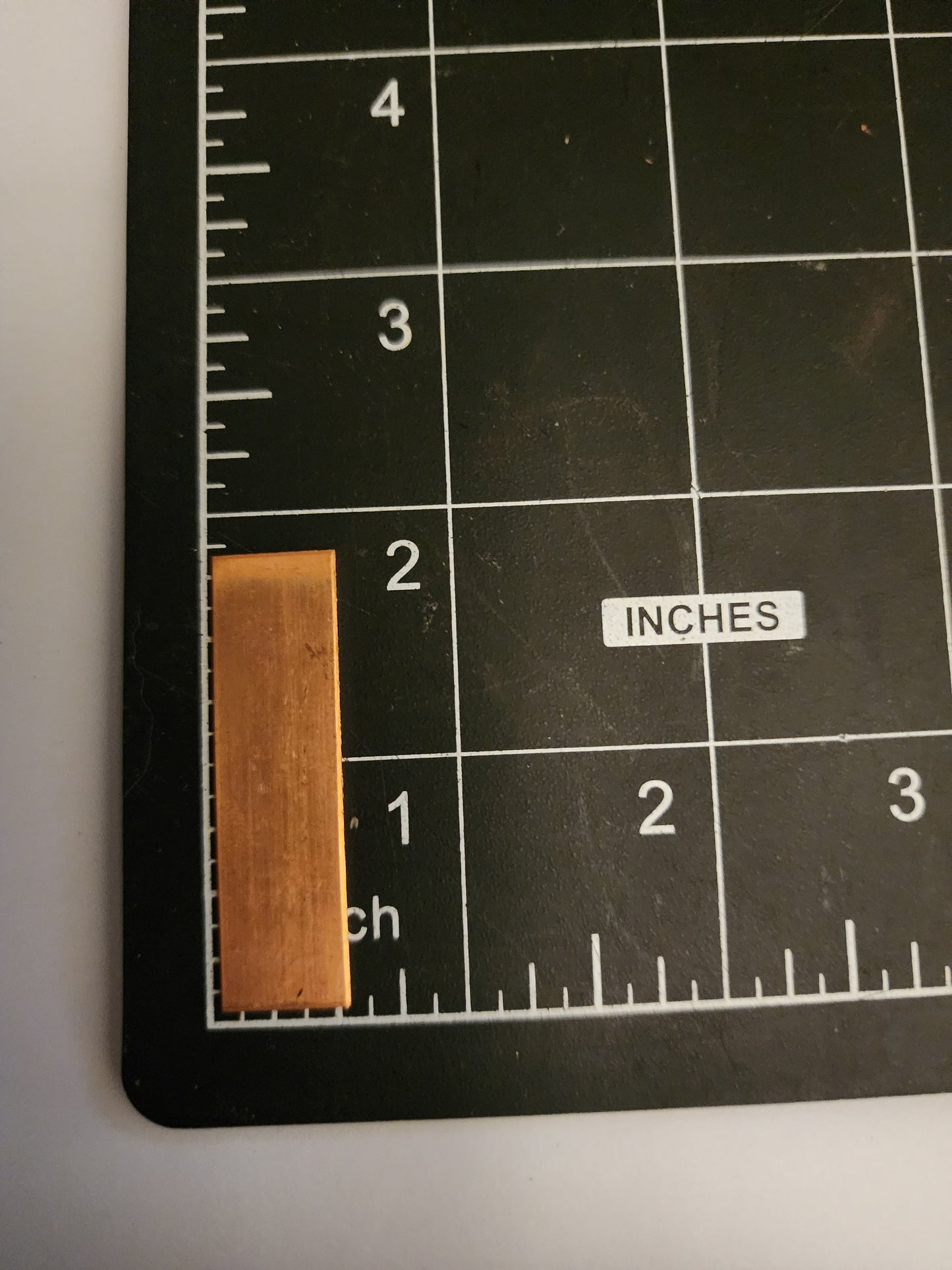 EV008 Copper Blank Rectangle - Thin