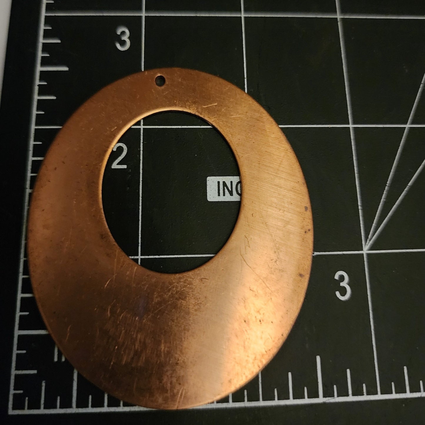 EV026 Copper Blank Circle - Large Hoop