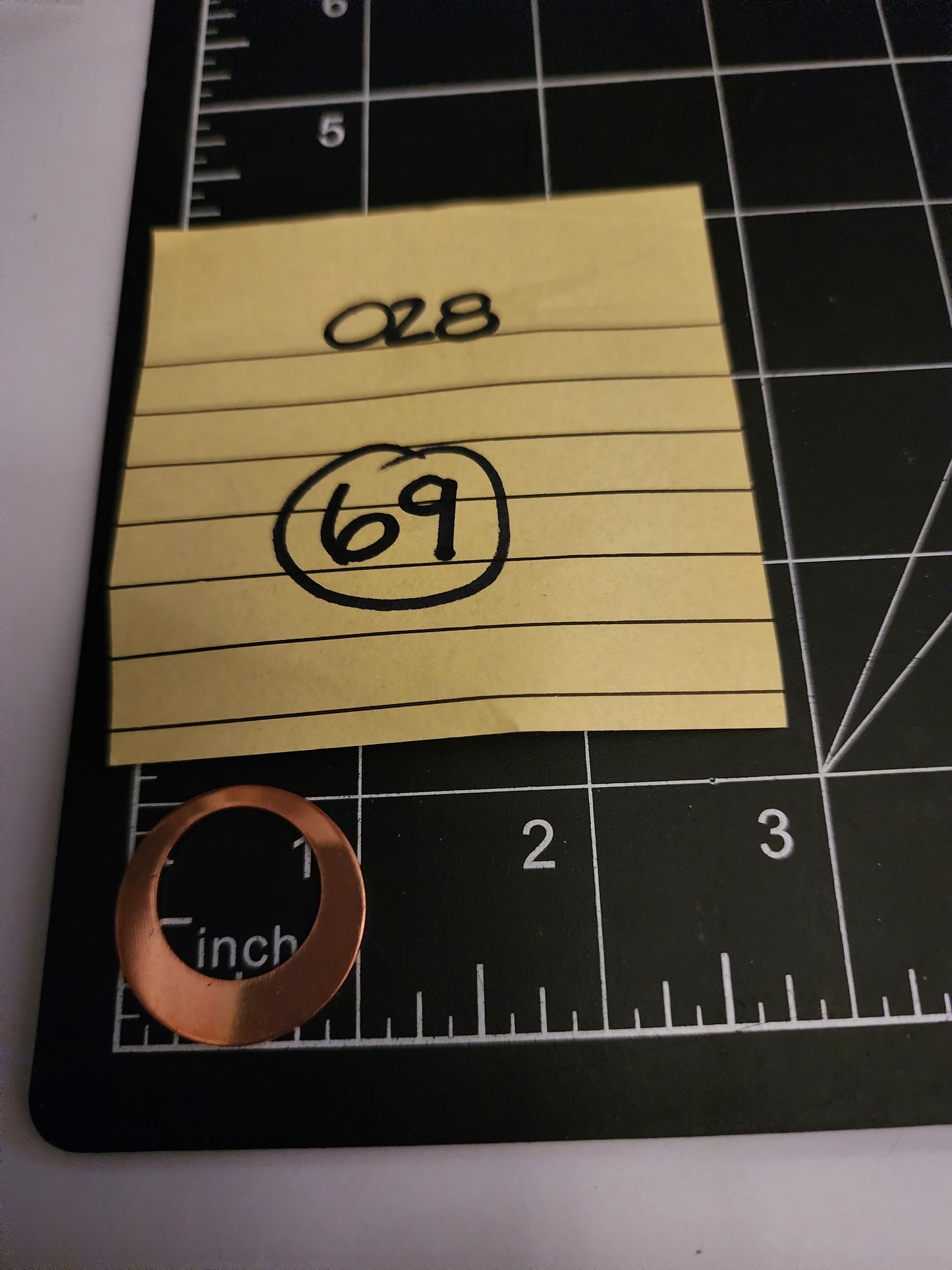 EV028 Copper Blank Circle - 1' Hoop