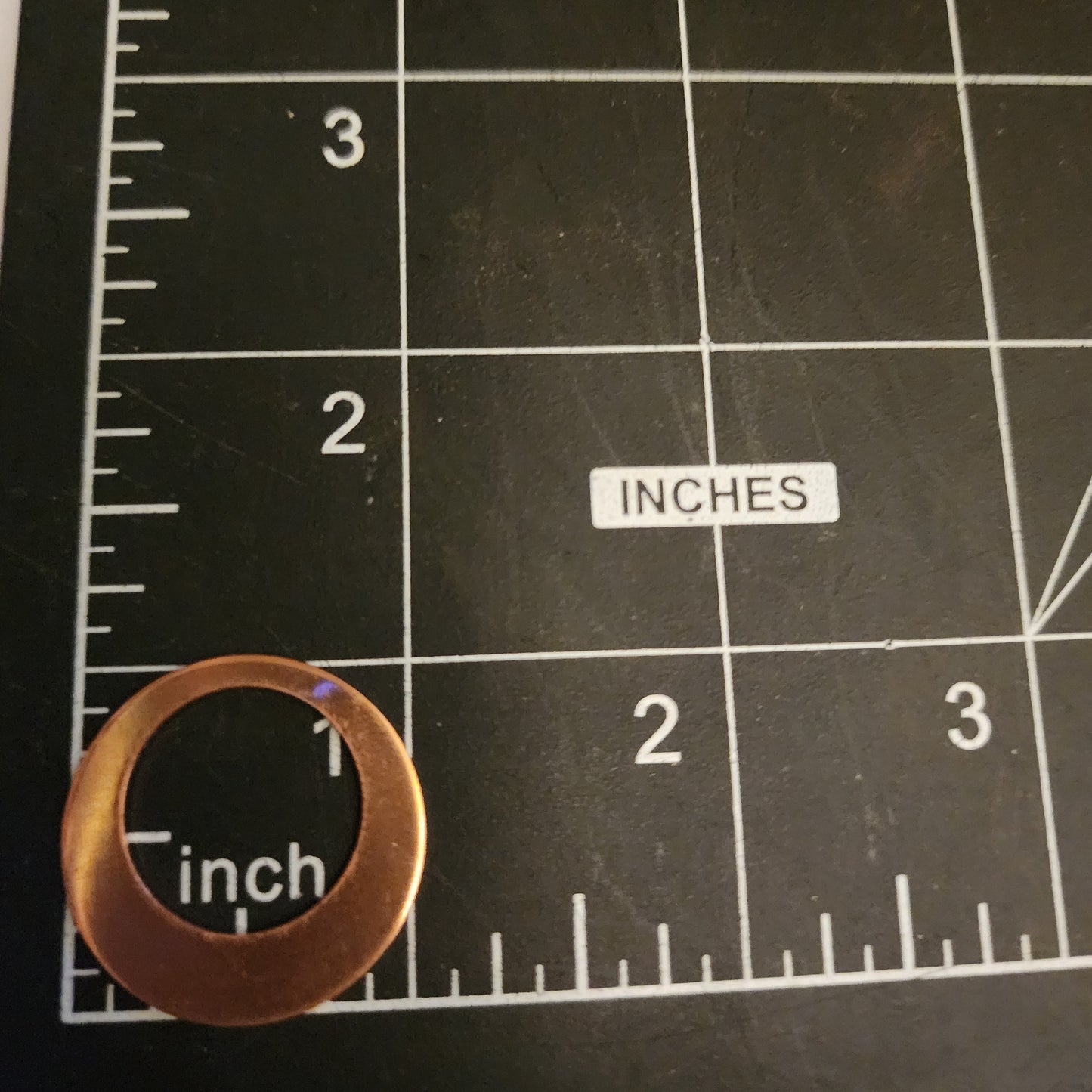 EV028 Copper Blank Circle - 1' Hoop