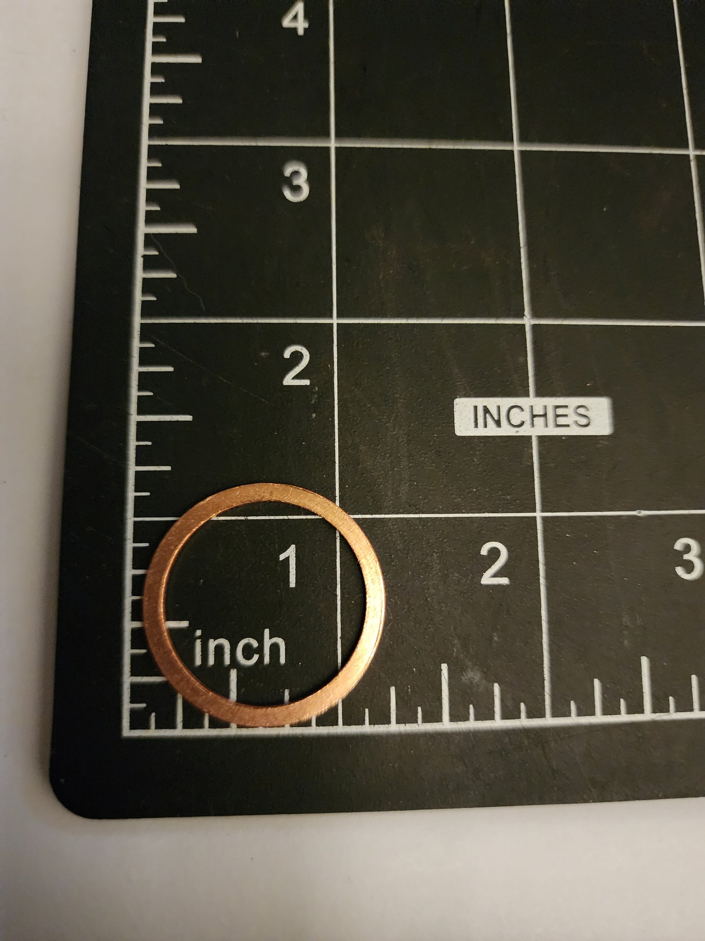 EV032 Copper Blank Circle - Thin Washer Hoop