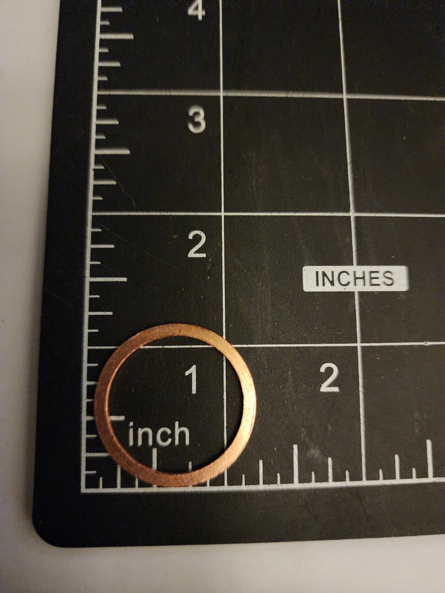 EV032 Copper Blank Circle - Thin Washer Hoop