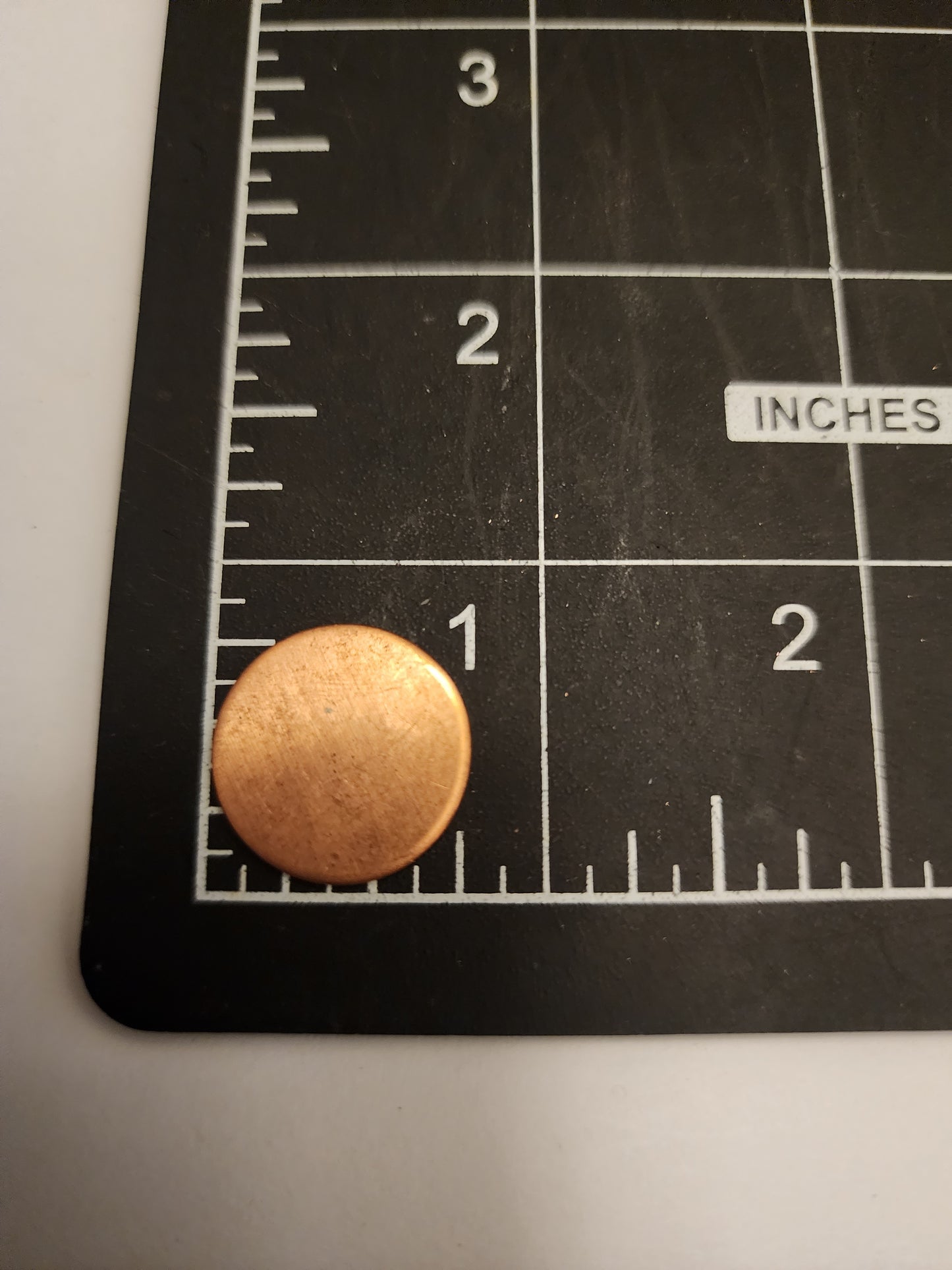 EV034 Copper Blank Circle - Small Flat Circle