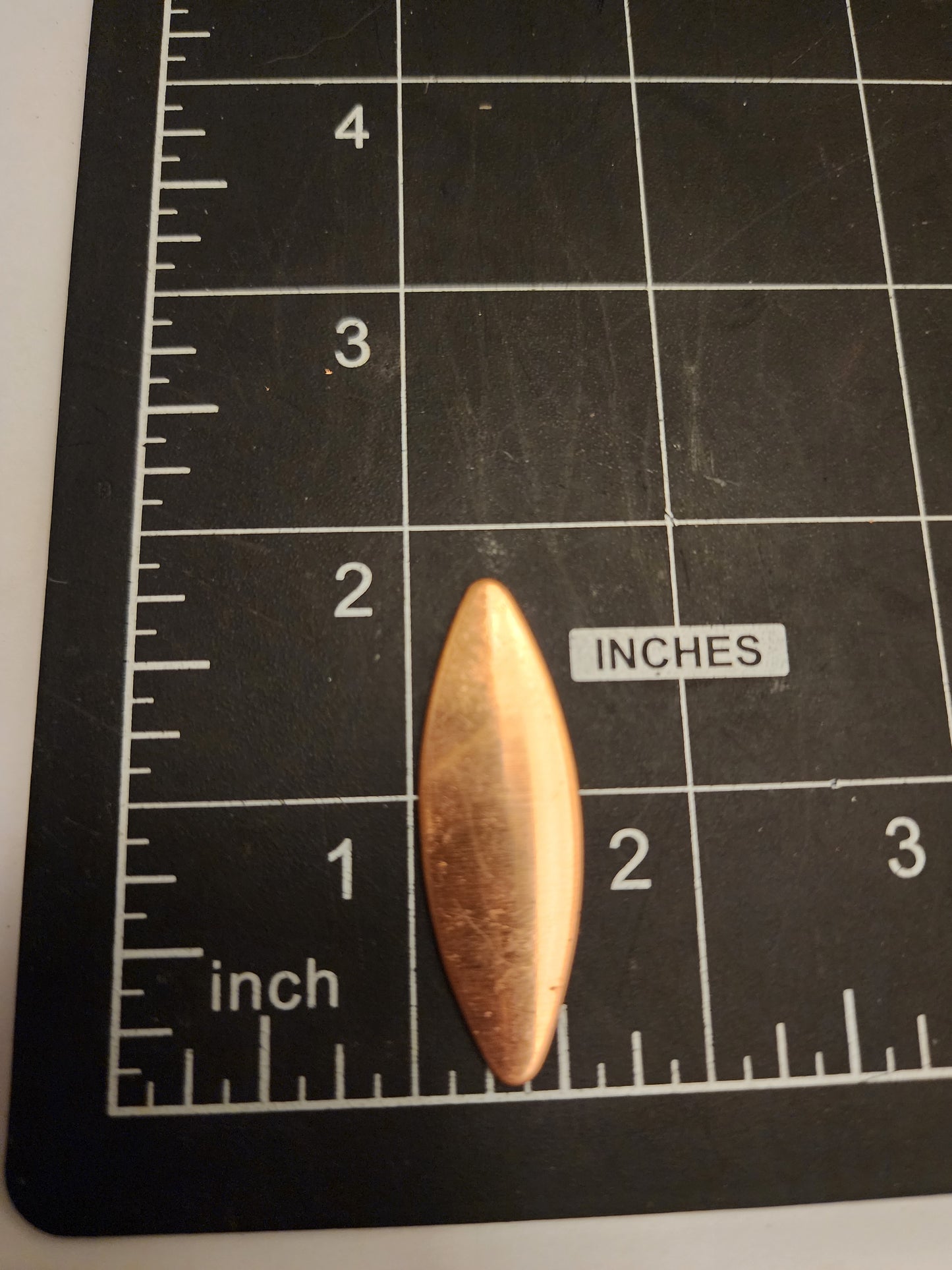 EV046 Copper Blank Oval - Very Thin Oval