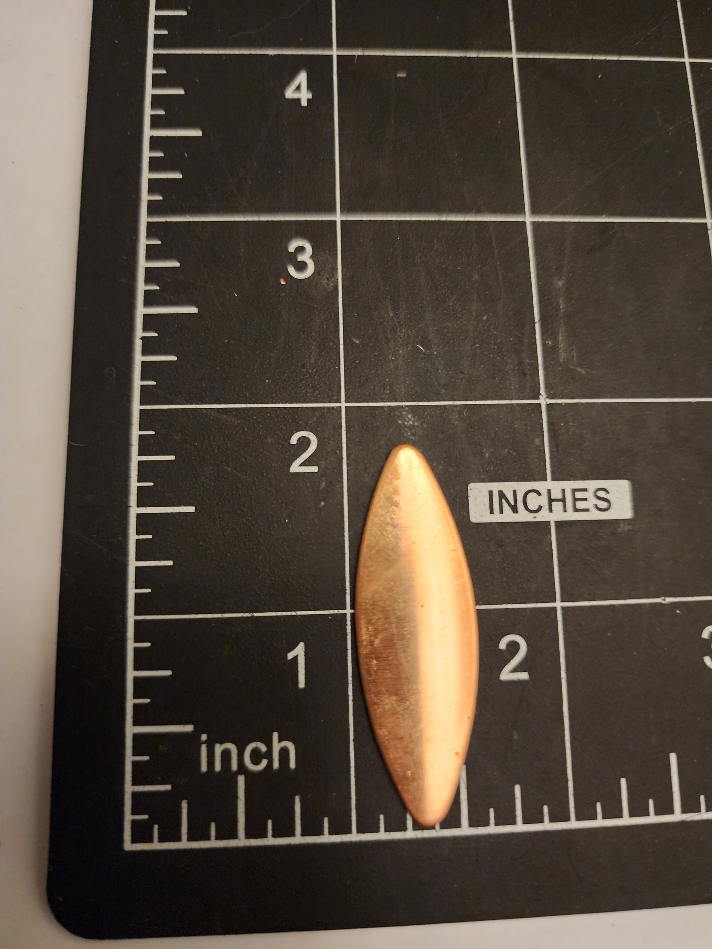 EV046 Copper Blank Oval - Very Thin Oval