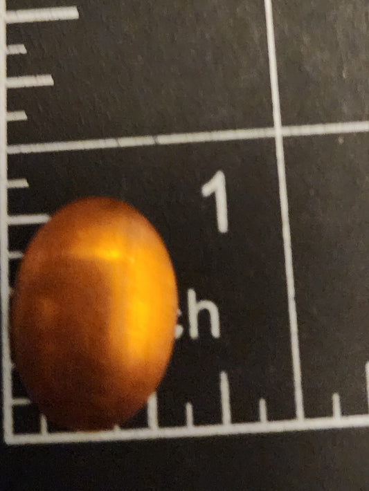 EV061 Copper Blank Oval - Small Domed