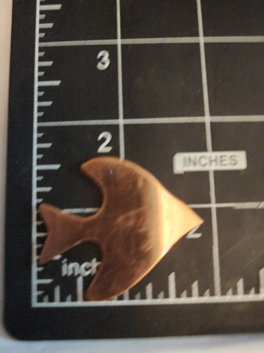 EV068 Copper Blank Nature  - Angle Fish