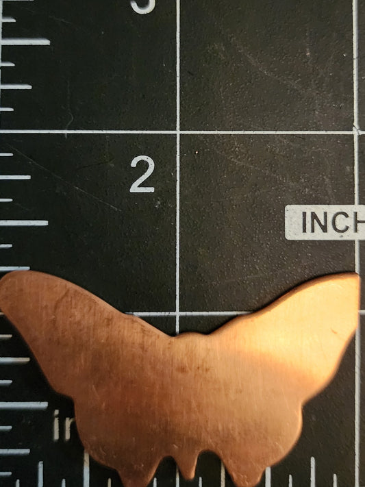 EV075 Copper Blank - Nature - Wide Butterfly