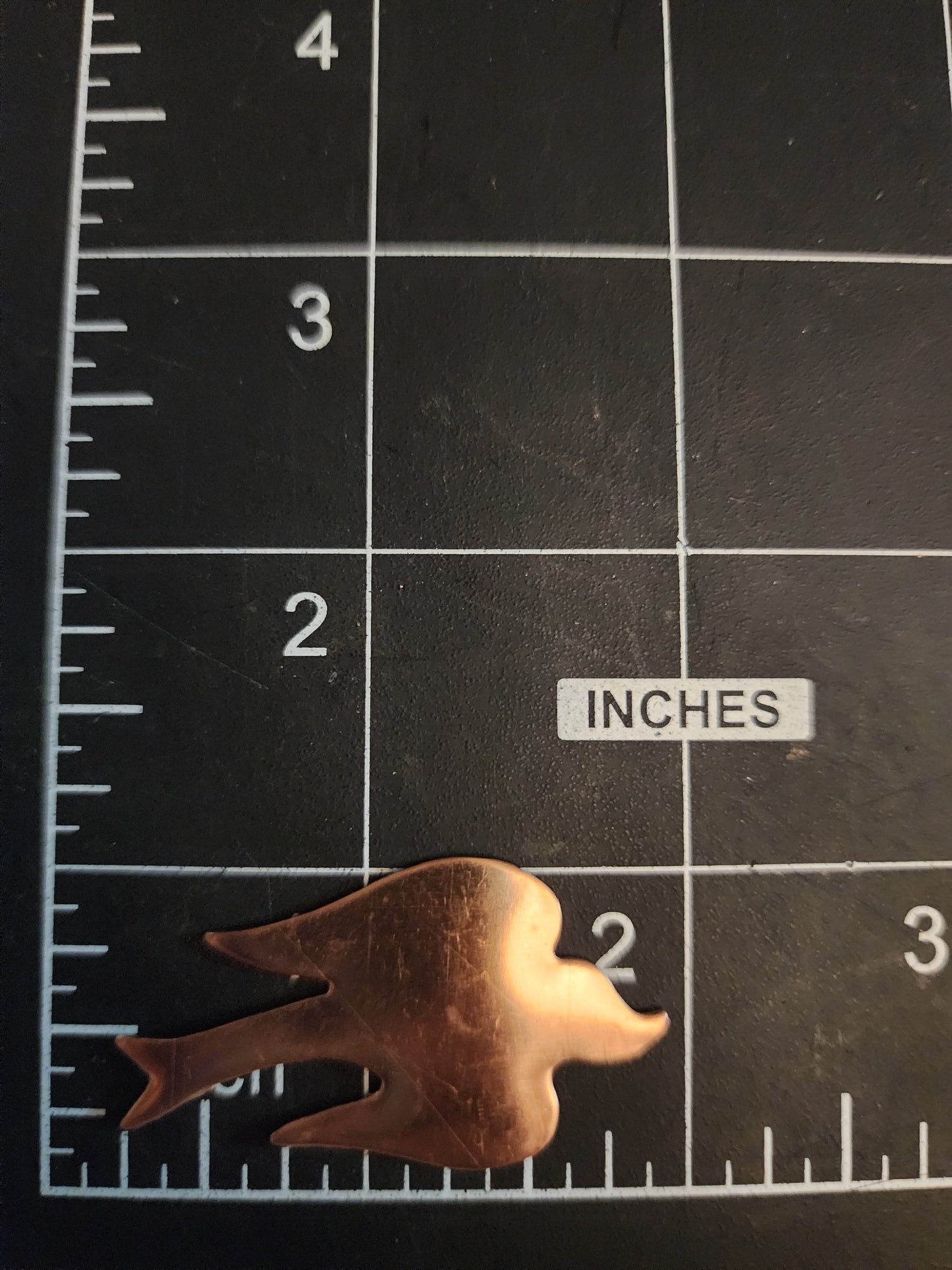 EV077 Copper Blank Nature  - Bird in Flight