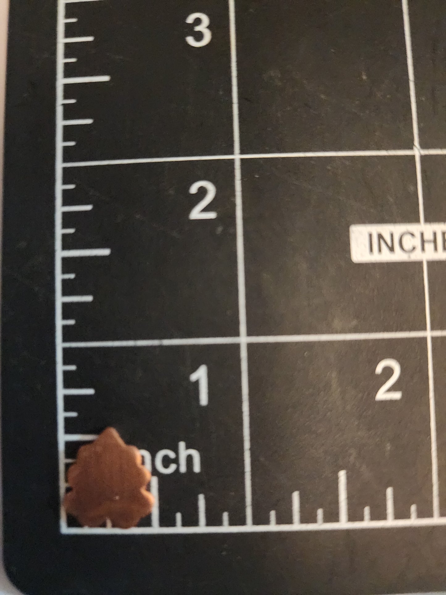 EV078  Copper Blank Nature - Tiny Leaf