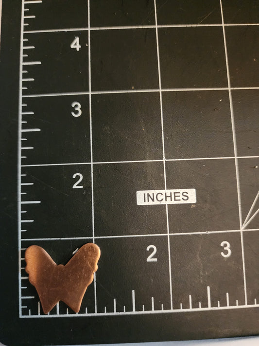 EV082 Copper Blank Nature  - Tiny Butterfly