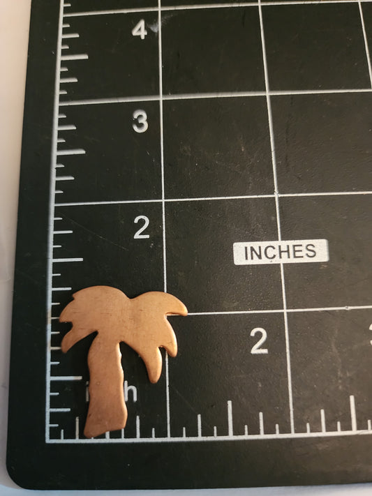 EV083 Copper Blank Nature - Palm Tree