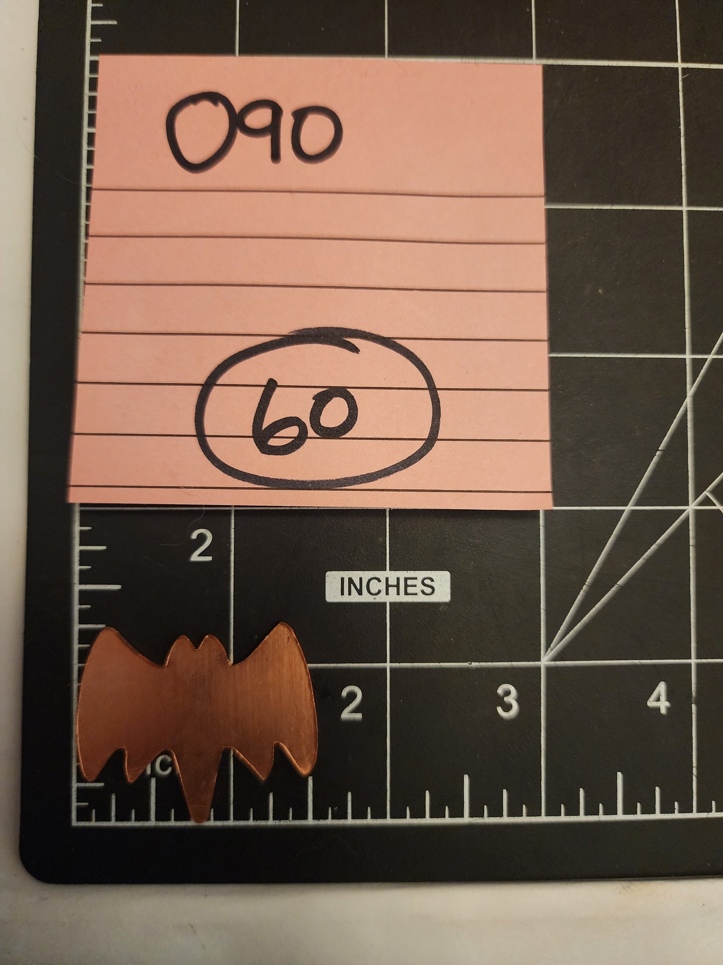 EV090 Copper Blank Nature  - Bat