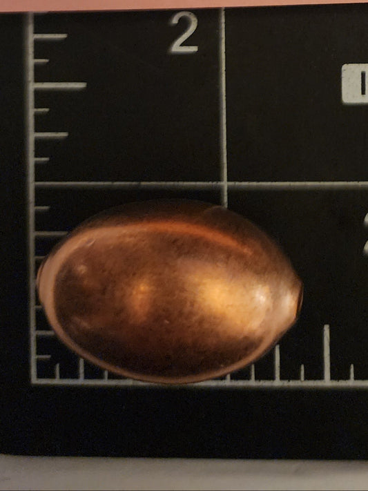 EV101 Copper Blank Bead - Oval