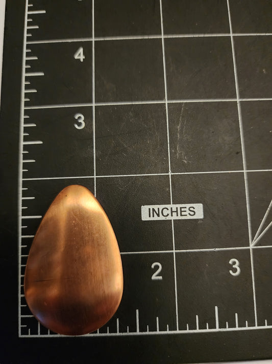 EV110 Copper Blank Teardrop/Triangles - Domed