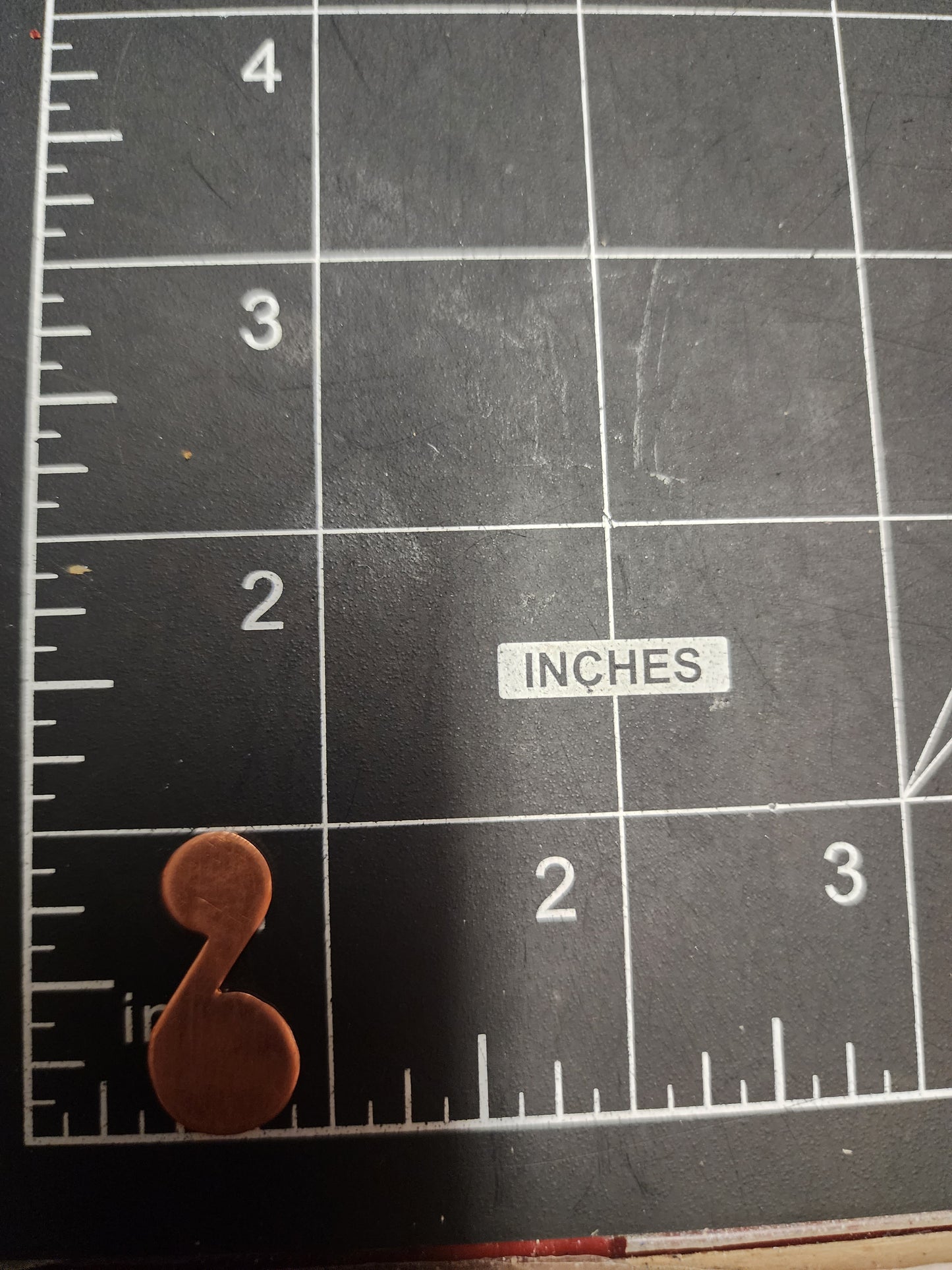 EV141 Copper Blank Misc.- Music Note