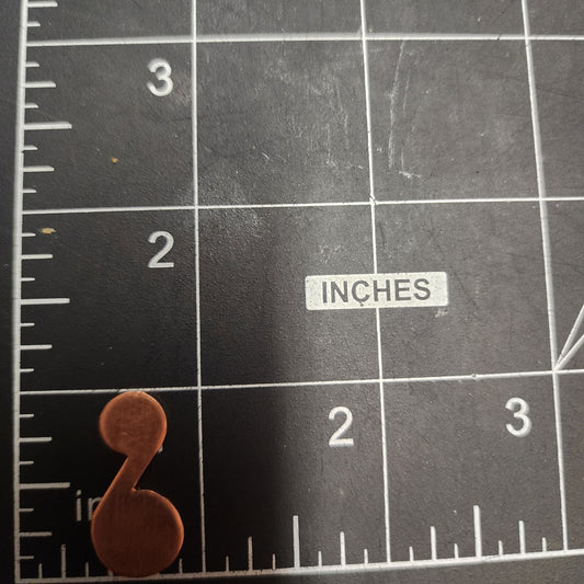 EV141 Copper Blank Misc.- Music Note