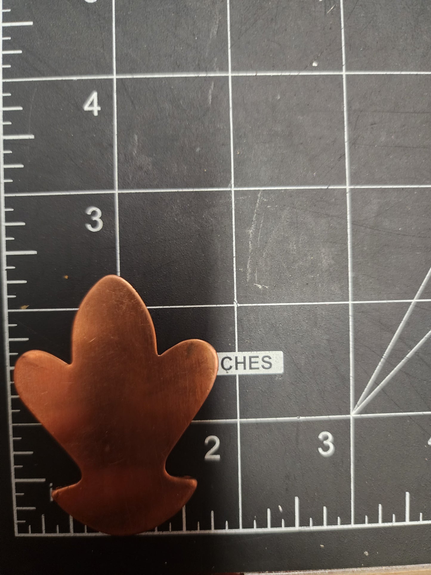 EV142 Copper Blank Misc.- Large Shape