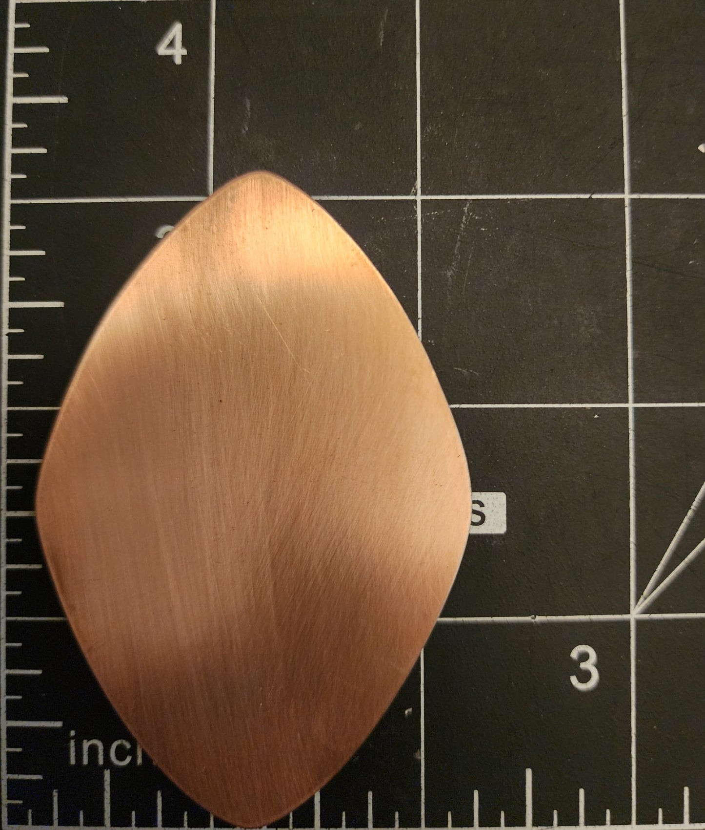 EV147 Copper Blank Misc. - Large Rounded Diamond