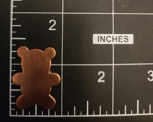 EV154 Copper Blank Misc. - Teddy Bear