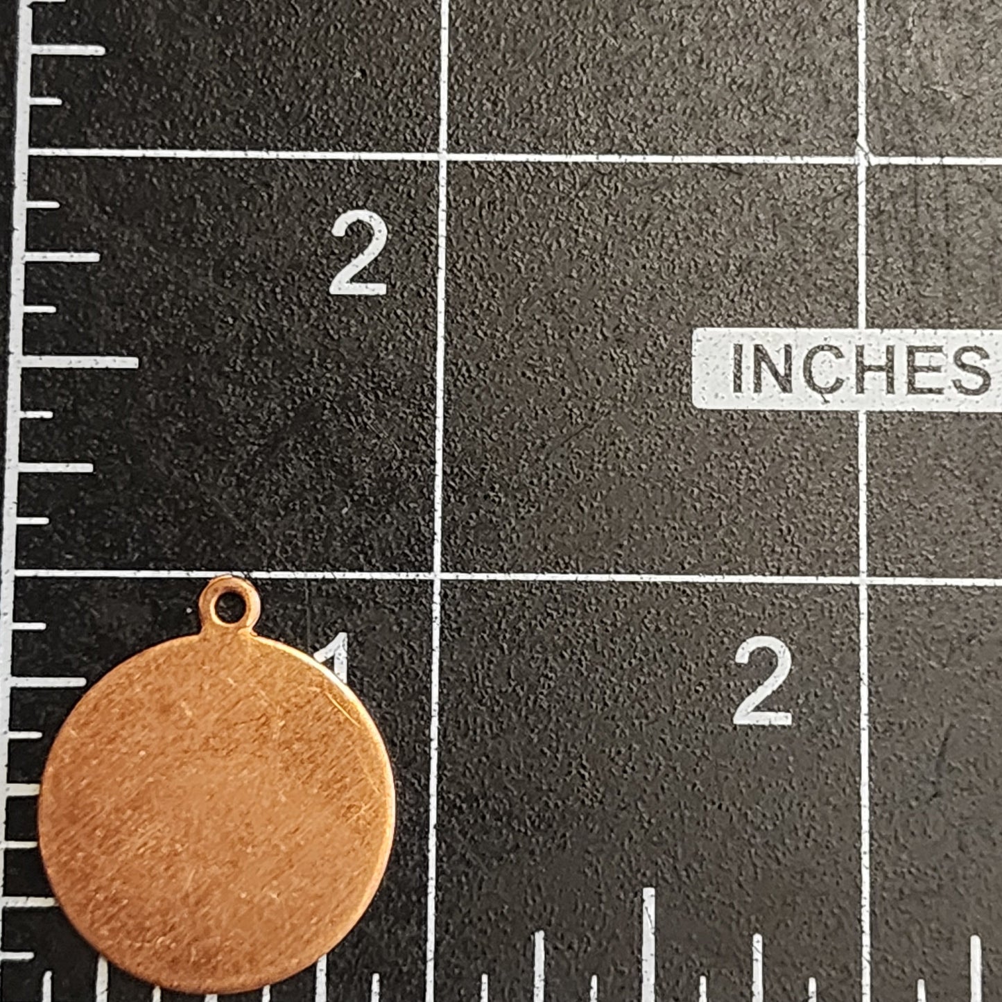 EV023 Copper Blank Misc. - Small Copper Tag