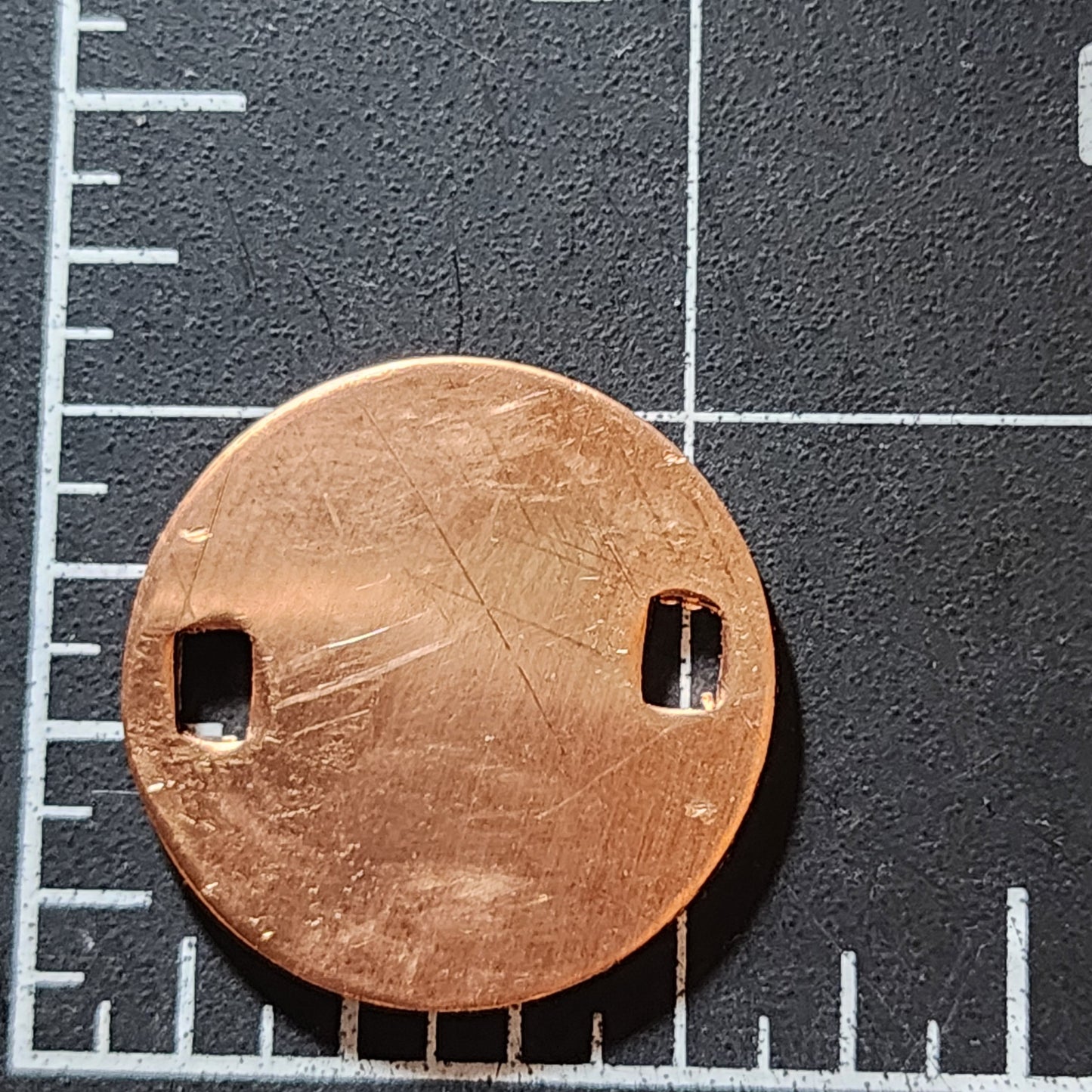 EV189 Copper Blank Bracelet-Circle