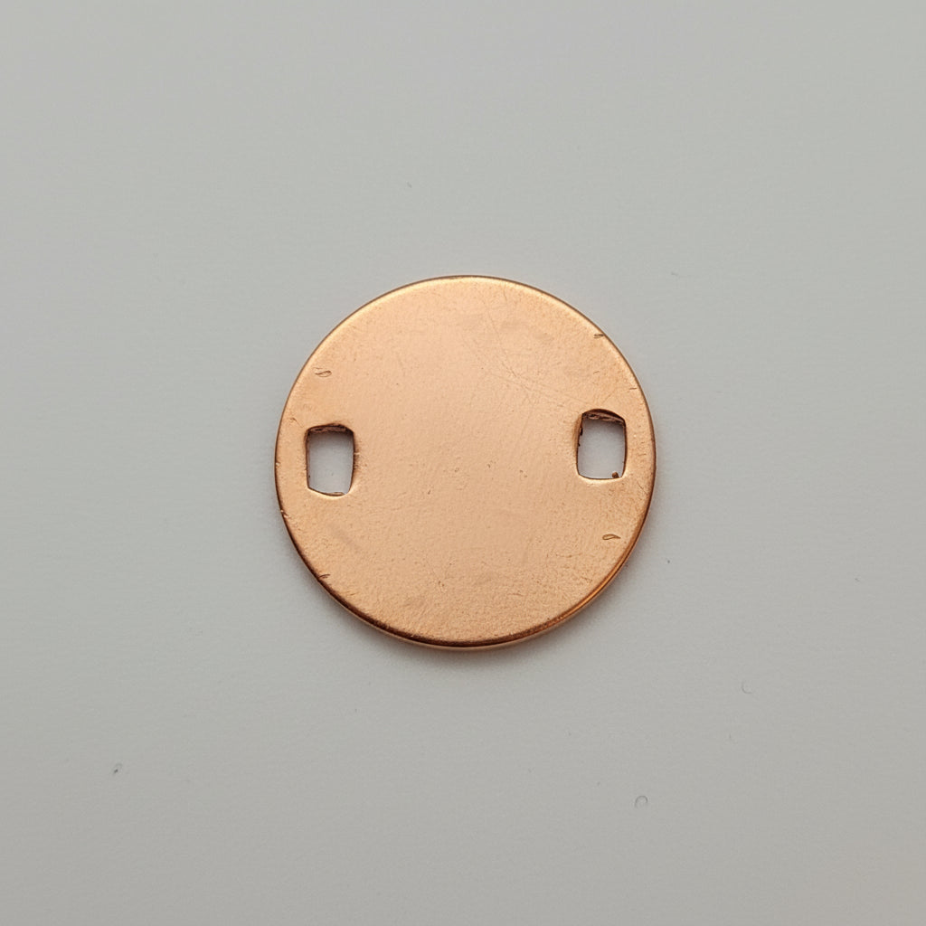 EV189 Copper Blank Bracelet-Circle