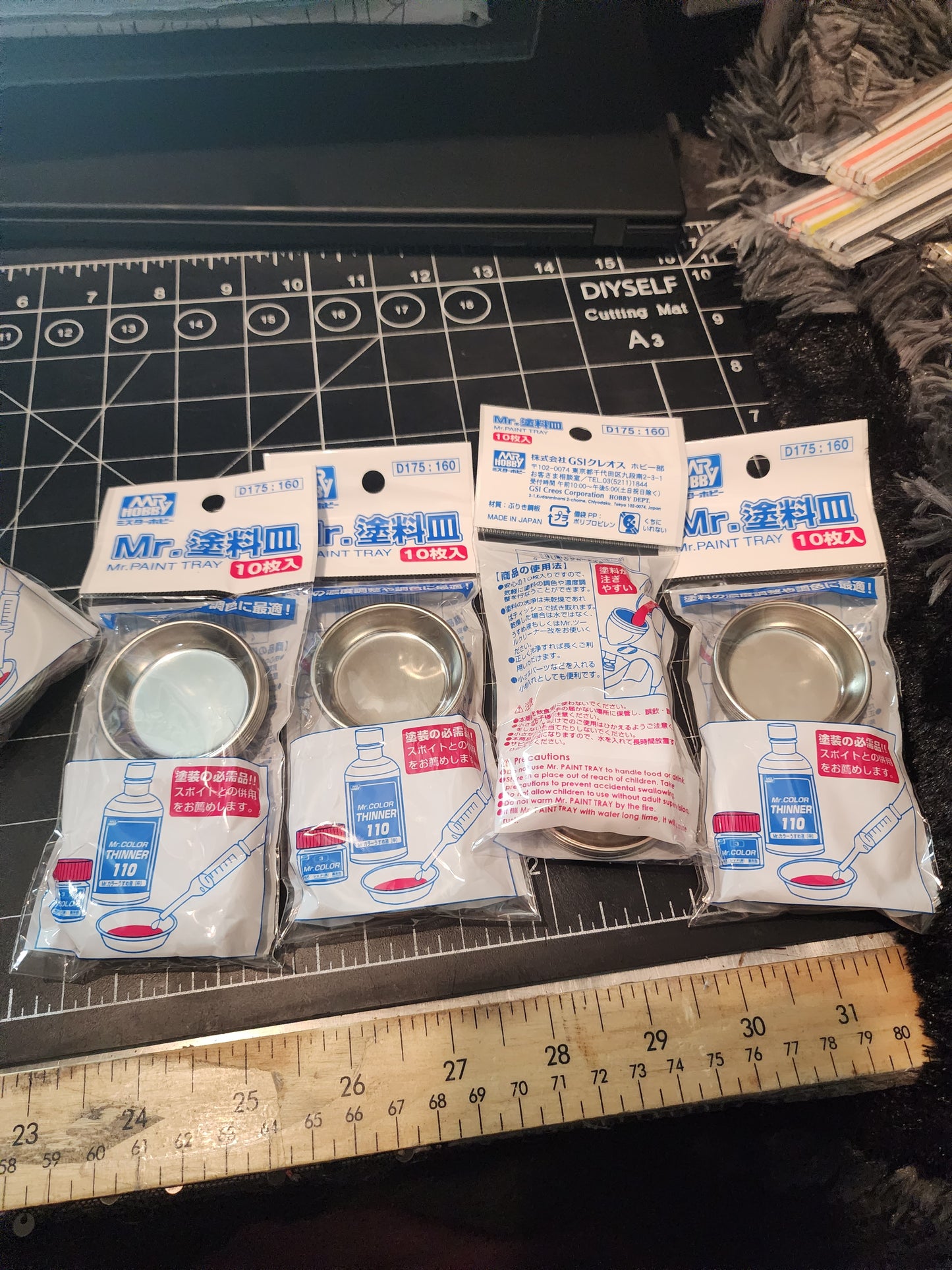 Tiny Steel Dishes, Great for Wet Packing and Liquid Enamels - 10 pack