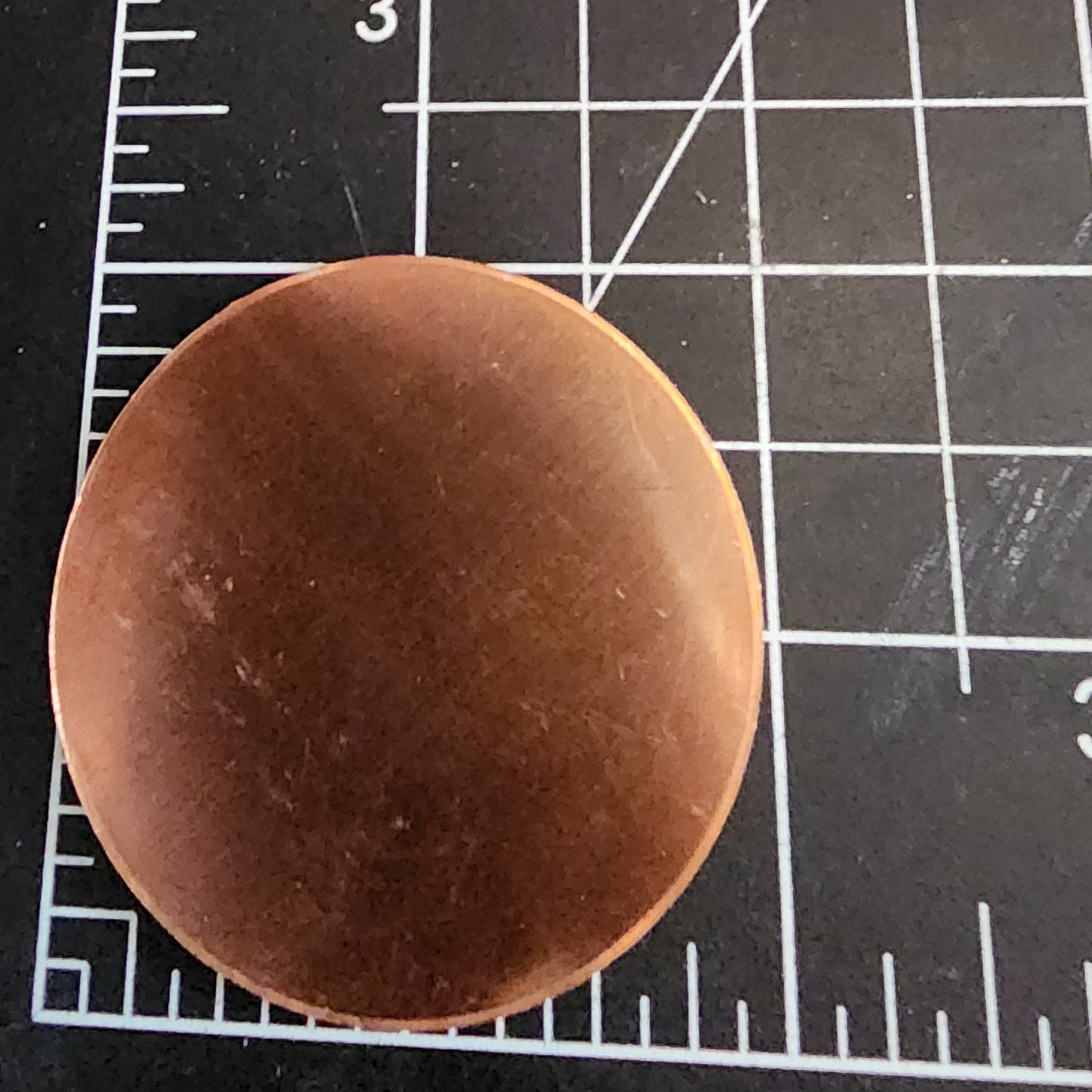 EV040 Copper Blank Circle - Large - 2.2"