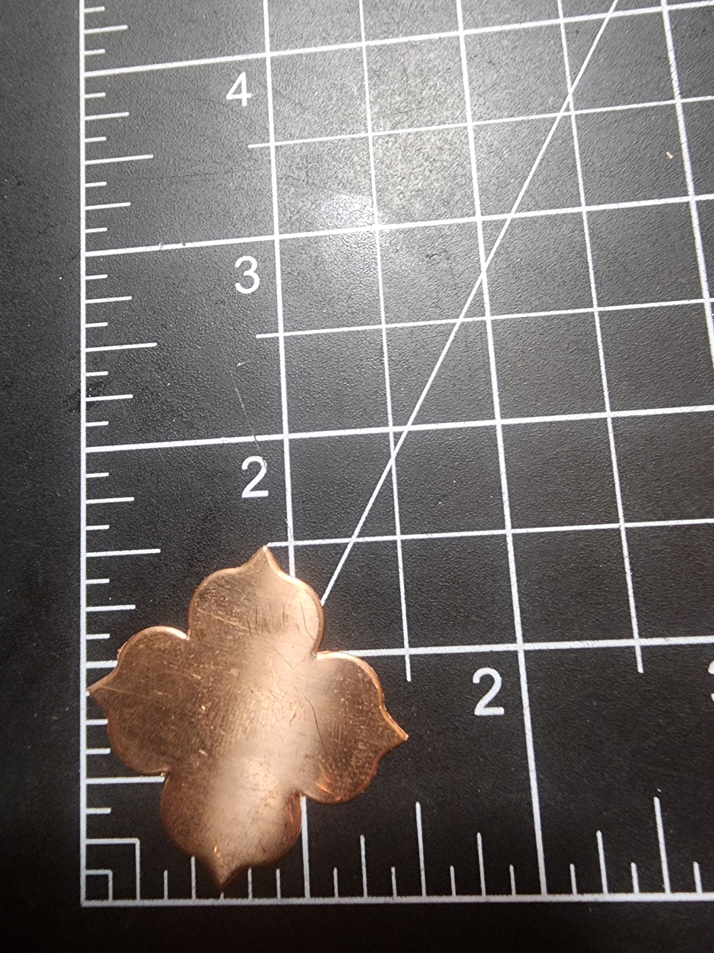 EV202 Copper Blank - Pretty Flower