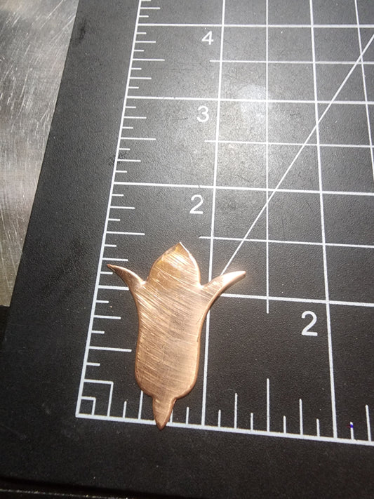 EV209 Copper Blank - Pretty Tulip