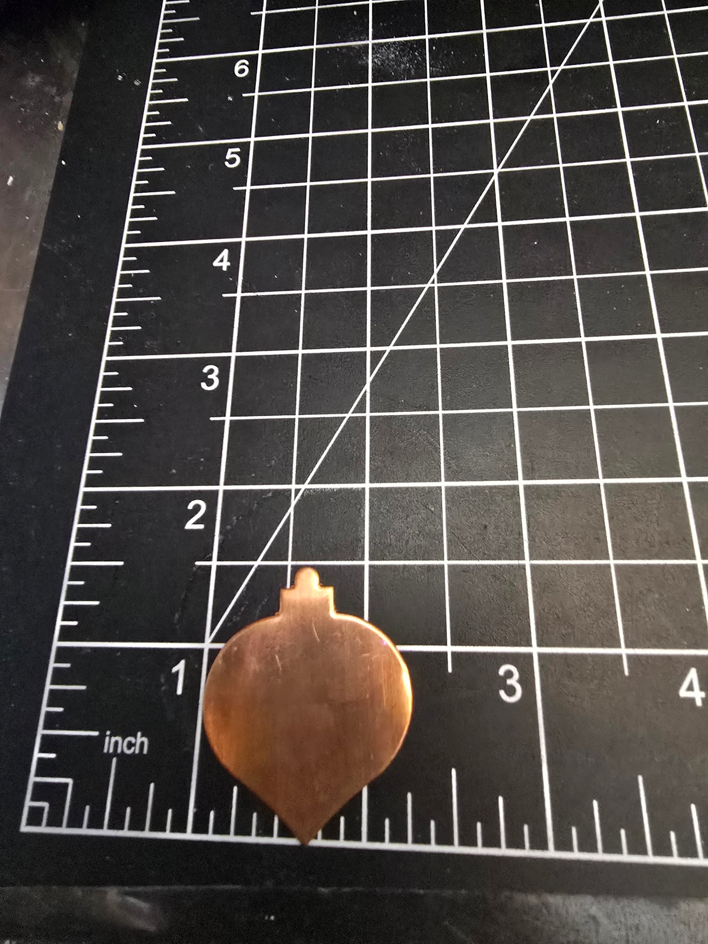 EV039 Copper Blank Misc. - Christmas Ornament
