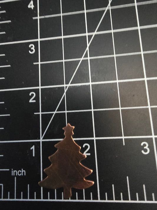 EV167 Copper Blank Nature - Adorable Christmas Tree