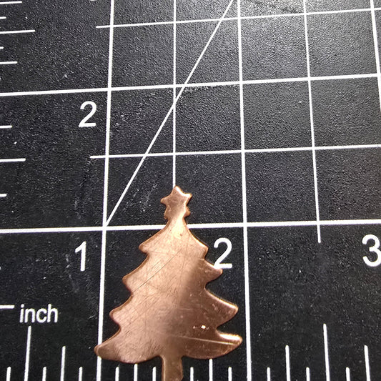 EV167 Copper Blank Nature - Adorable Christmas Tree