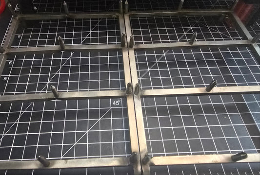 TOOL718 - Large Heavy Duty 12 point trivet - 81/2" x 6"