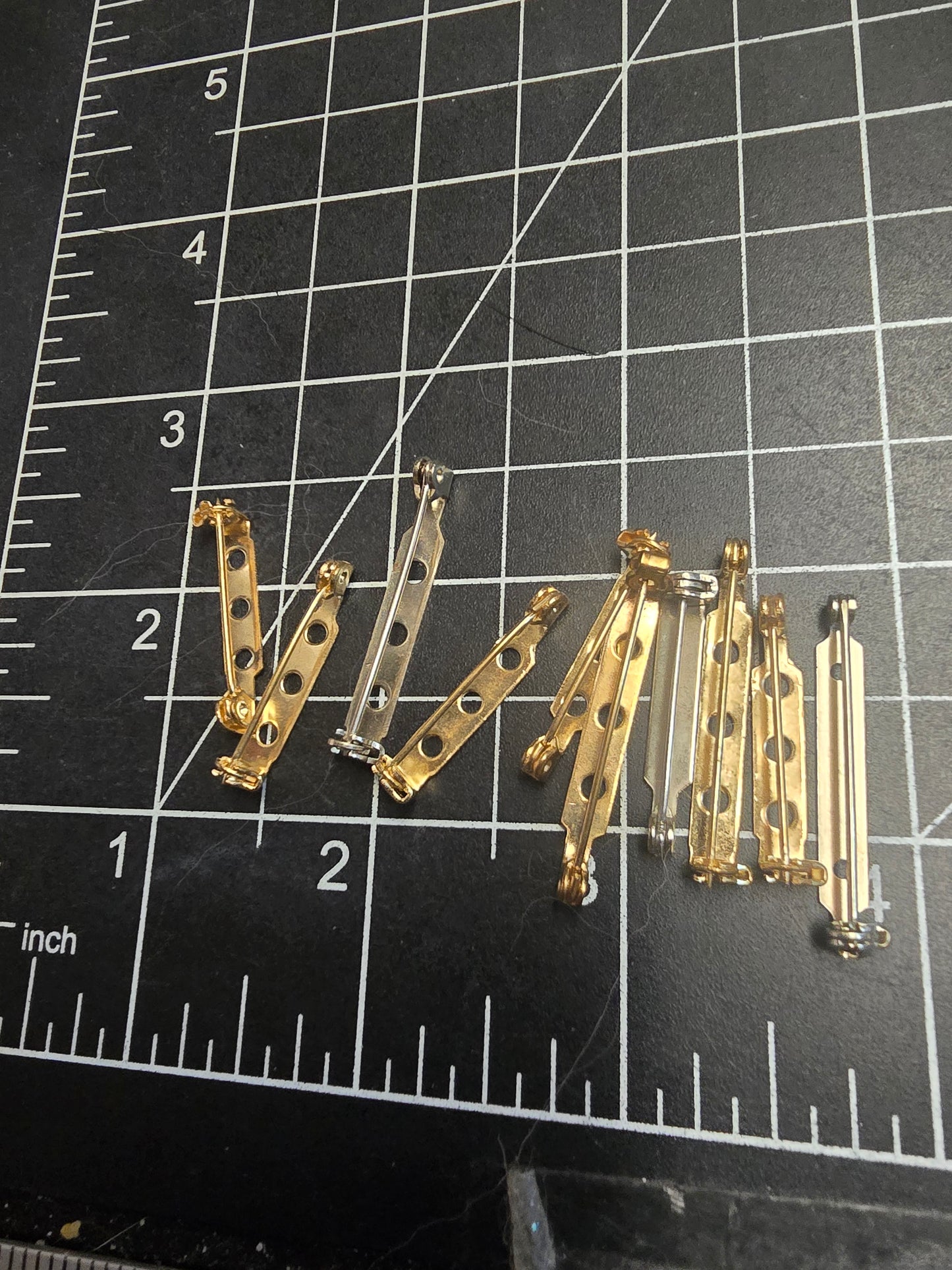Pin Backs and Pin Parts