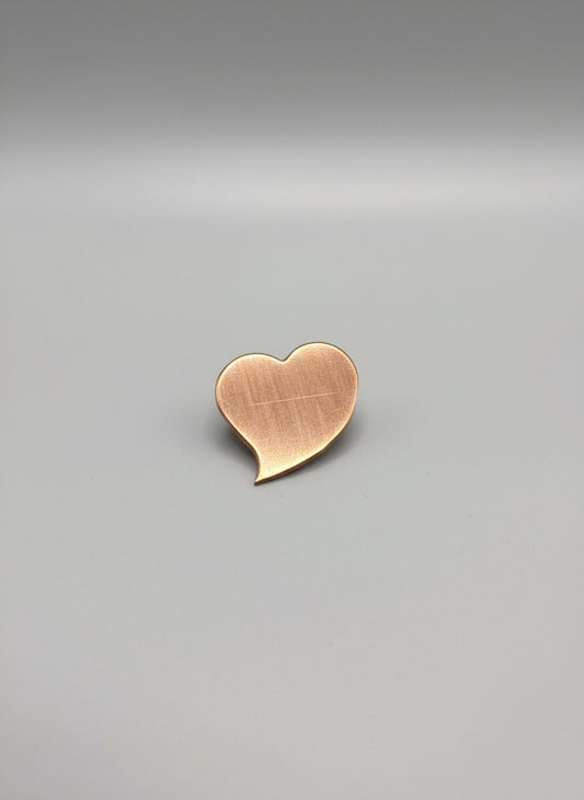EV205 Copper Blank - Pretty Heart