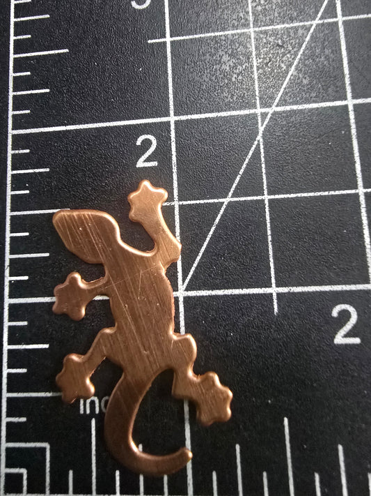 EV213 Copper Blank - Cute Gecko