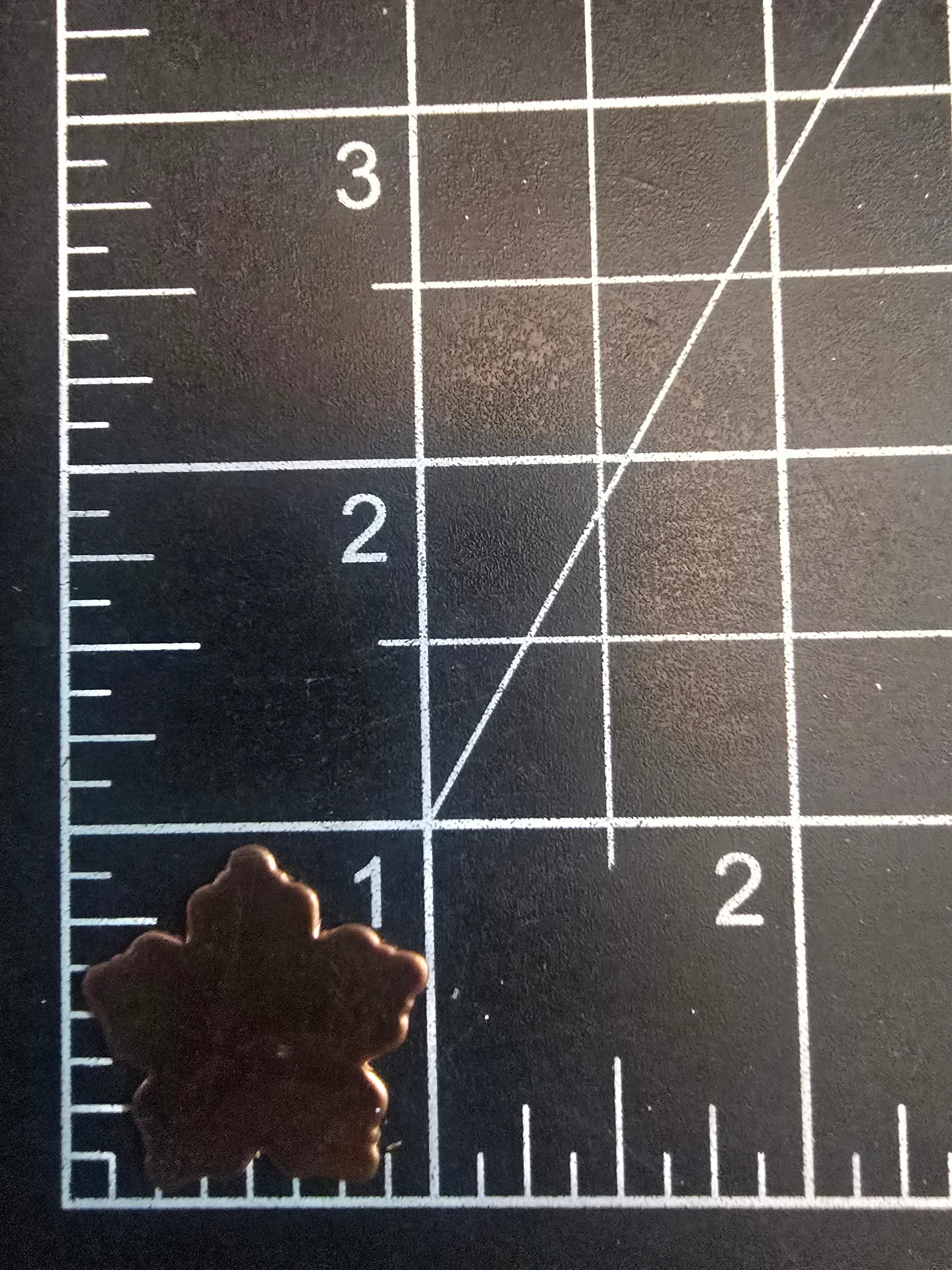 EV221 Copper Blank - Small Cute Flower