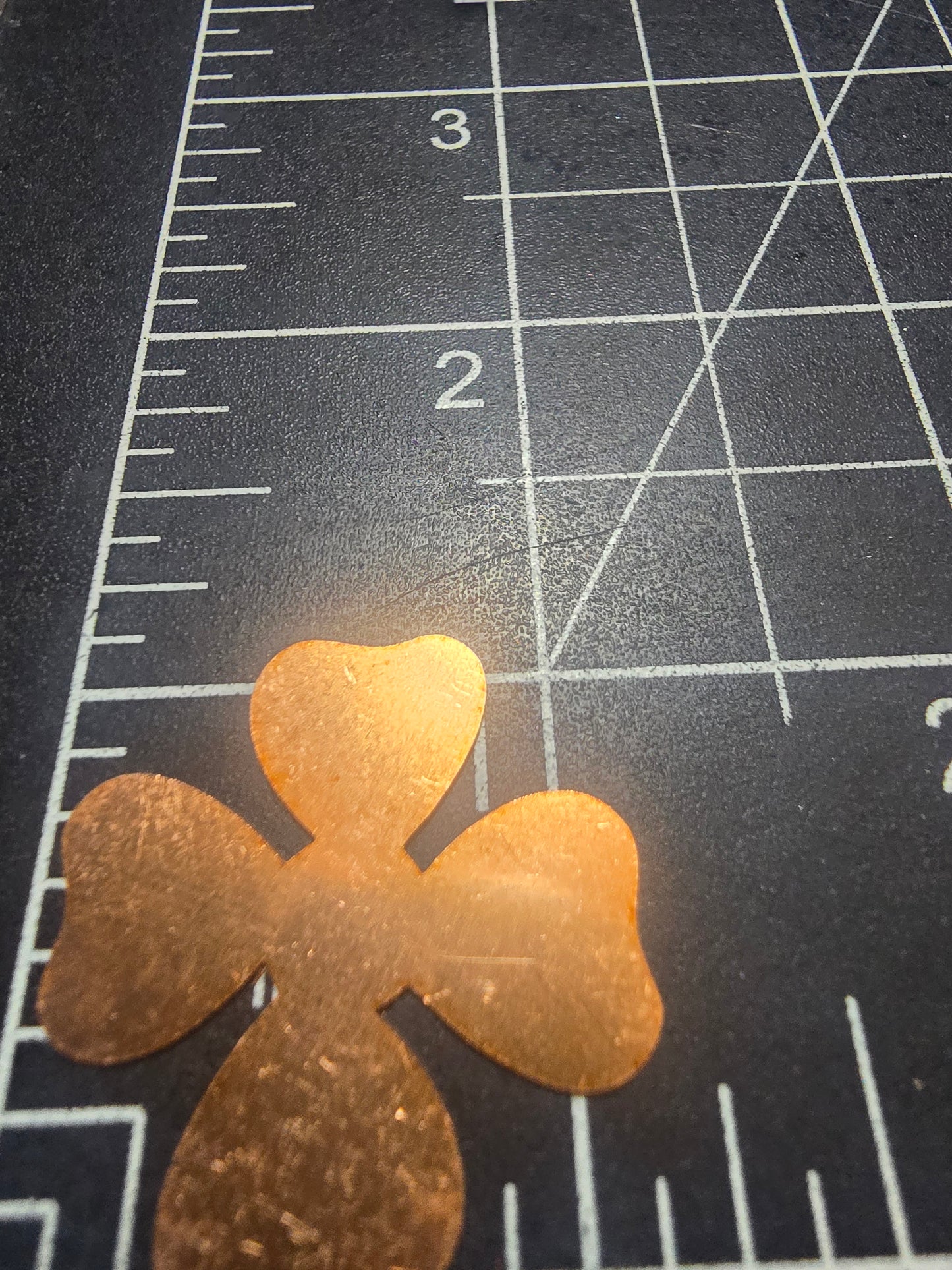 EV226 Copper Blank - Lucky Shamrock