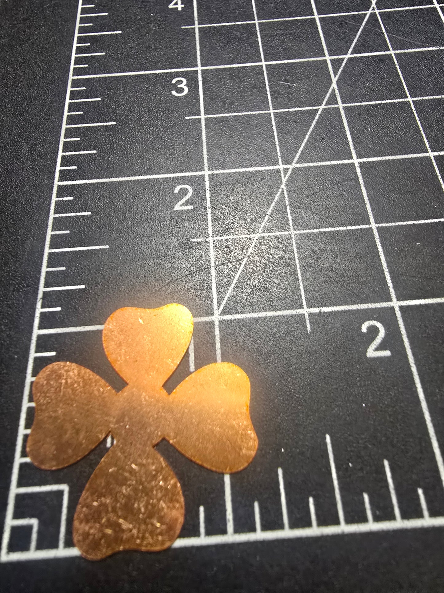 EV226 Copper Blank - Lucky Shamrock