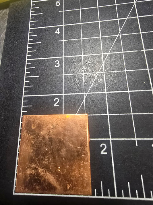EV234 Copper - 1 1/2 x 1 1/2 Square