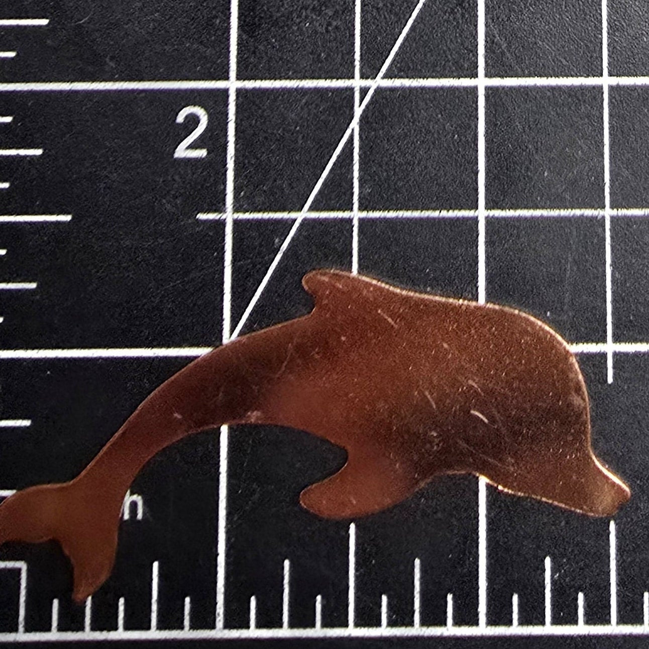 EV107 Copper Blank - Large Dolphin