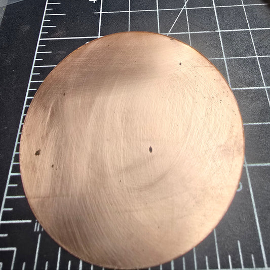 EV037 Copper Blank - Large Circle 3"