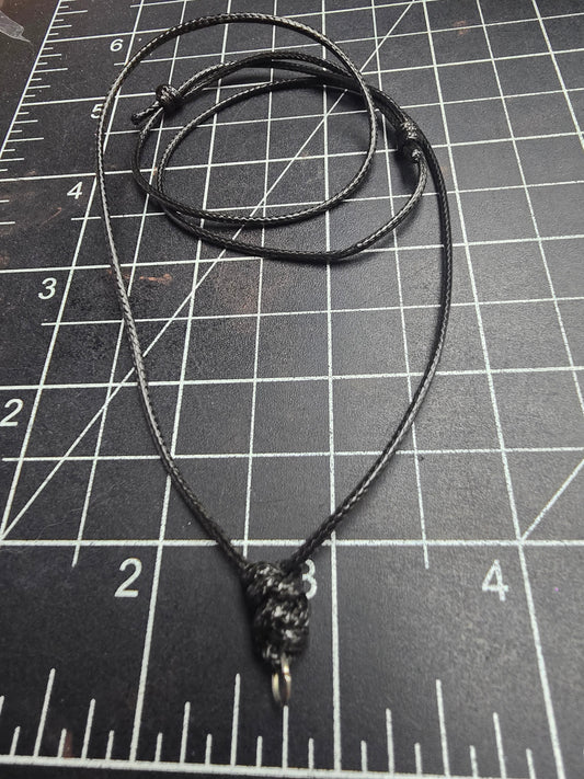 TOOL799 Adjustable Wax Rope Necklace With Jump Ring