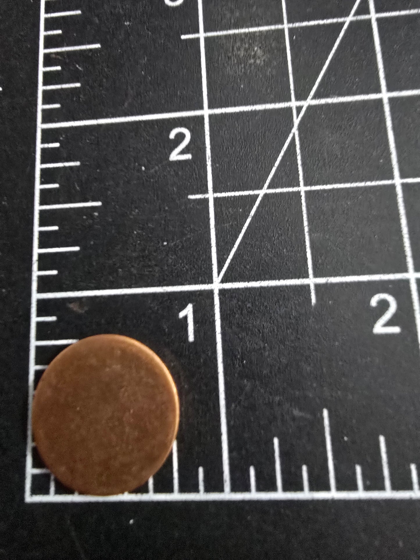 EV133 Copper Blank - Small Circle