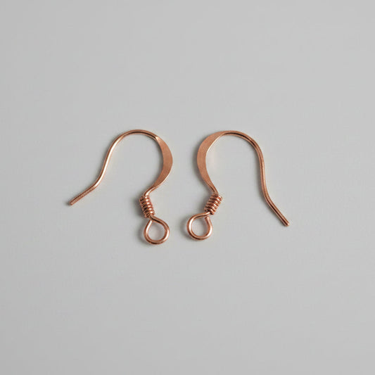 ACC104 Pure Copper Ear Wires - 25 pairs per pack