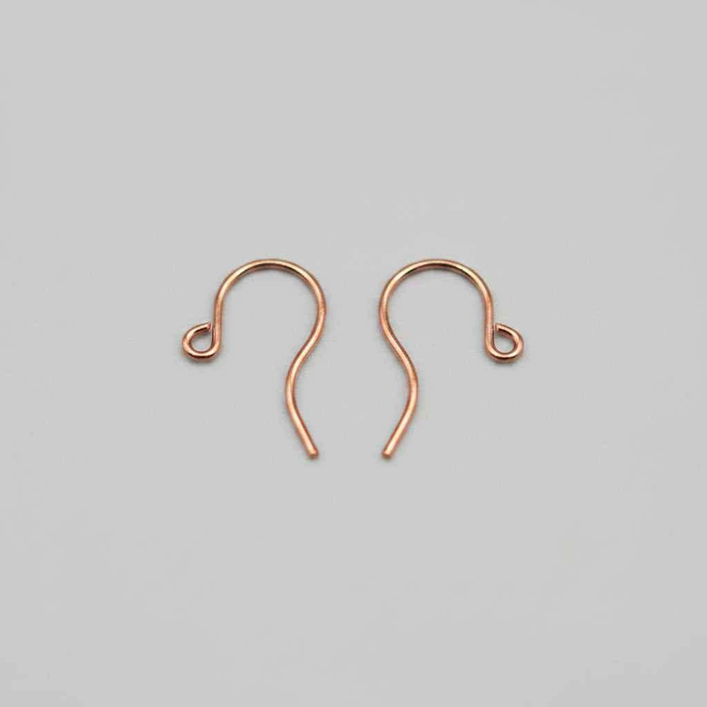 ACC104 Pure Copper Ear Wires - 25 pairs per pack
