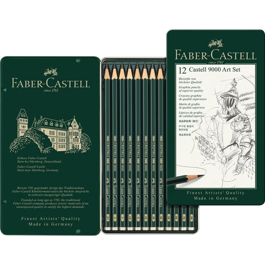 Faber-Castell - CASTELL 9000 Graphite Pencil - Sets